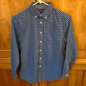 Mason James stretch button down long sleeve shirt.